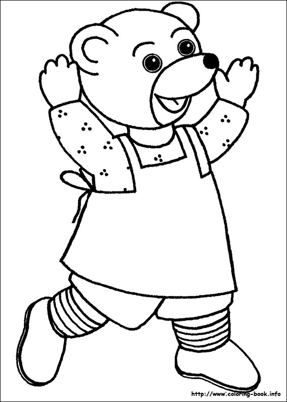 Little Brown Bear coloring picture